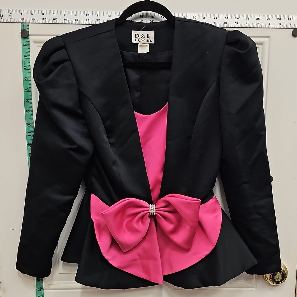 Elegant, Bow, Blazer, Formal, Party, Retro, Vintage, Glittery, Theme, Cruise,
